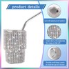 INSTOME 3oz Bling Shot Glass Tumbler Rhinestone Studded Mini Cups