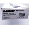 Radnor RAD64002225 3/8" x 12" Copper-Coated Pointed Carbon Air/Carbon Arc