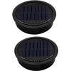 SKIKHN Pack of 2 Large Solar Light Replacement Top, 10cm