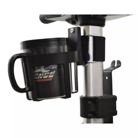 Molded Plastic Cup Holder – Fits Most Power Chairs and Scooters – Vertical Mount