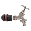 1/2" adaptor/connector+bib tap for water butts/rain barrel & water tanks