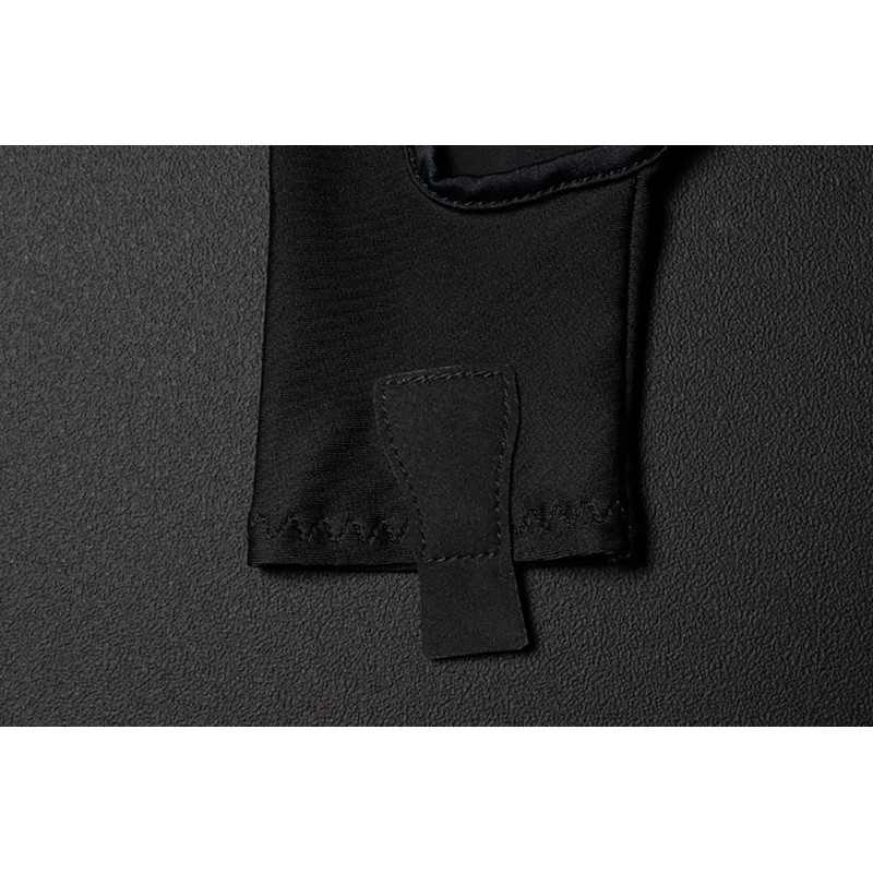 JACKALL Cooling UV Protection Gloves, Black, S