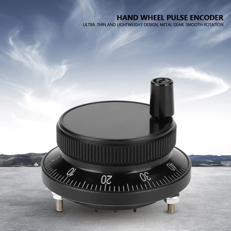 100PPR 6 Terminal Electronic Hand Wheel Manual Pulse Transmitter for