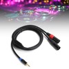 3.5mm Male to 2 XLR Male Cable Audio Line Cable