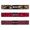 4KOR Resistance Animal Print Fit Bands - Set of 3