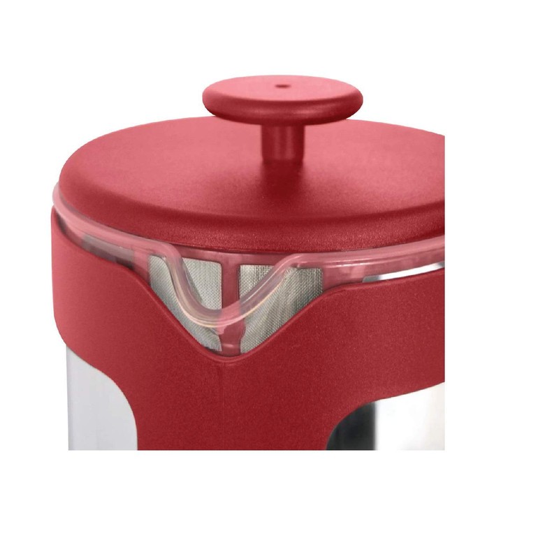 BonJour Coffee & Tea 8-Cup French Press, Red
