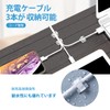 Lasocy Cable Clips, Transparent Cord Clips, Cable Holder, Cord Fastener,