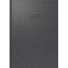 BRUNNEN Daily Calendar Model 765 2023 Sheet Size 14.3 x 20.2 cm Volcanic Black