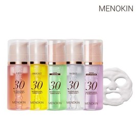 Menokine 30-Second Quick Bubble Mask Full Care 5-Piece Set (95ml x 5) / 메노킨 30초 퀵 버블 마스크 풀케어 5종 세트 (95ml x 5개)