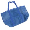 Mesh Beach Bag with 8 Pockets Waterproof Large Capacity Portable