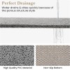 Unbranded PVC Loofah (Phthalate Free) Shower/Bathtub Mat Non-Slip, 24x16 inch