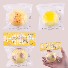 Anboor Food Squishies Toys, Soft Kawaii Potato Squeeze Stress Relief Sensory Toys for Adults and Kids, Slow-Rising Dough Squishies Novelty Fidget Toy for Party Favors