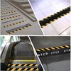 OQingluan Floor Marking Tape, Warning Tape, Barrier Tape, Yellow/Black, Striped