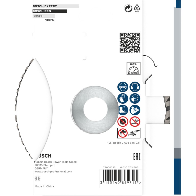 Bosch 1x PRO Multi Material Diamond Cutting Disc for Bore