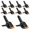 10 PCS Spring Clamps, LongYeah 4.5 Inch Plastic Spring Clips