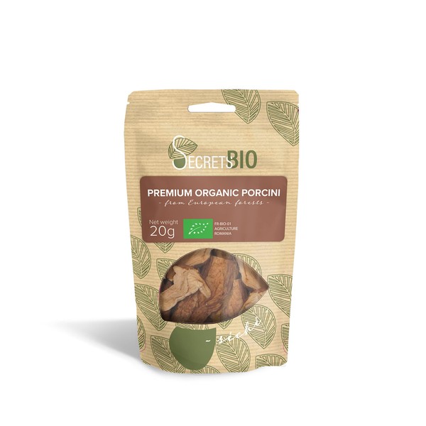 SECRET BIO Organic Dried Porcini 0.7 oz (20 g) (Organic)