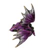 Pacific Giftware Purple Dragon Figurine Perched on Tree Fantasy Dragon