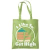 Like To Get High Rock Climbing - Tote Shopping Bag