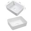 Vessel Sink Rectangle - Lordear 19 Inch Bathroom Sink Rectangular