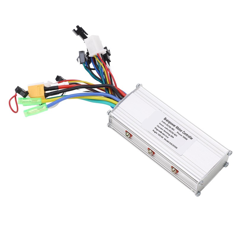 36V 48V 500W 28A Electric Bike Brushless Controller Aluminum Alloy