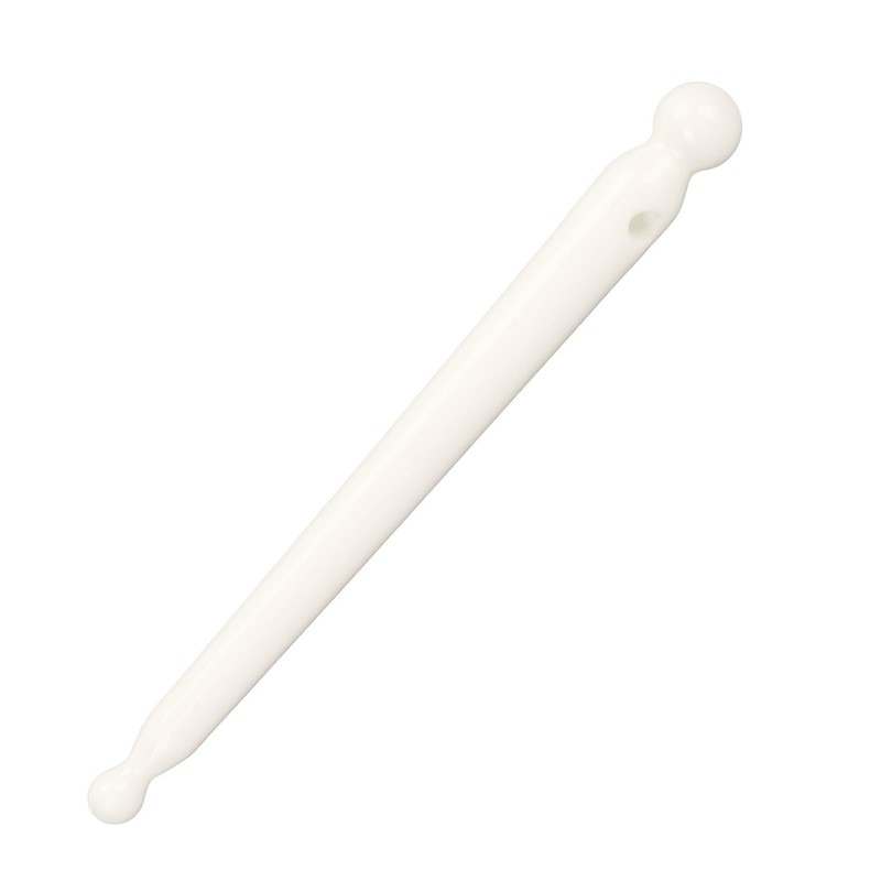 Manual Acupuncture Pen White Ceramic Face Body Acupressure Bar Deep