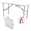 Mueblerias Yola Mesa Plegable De Plástico Portátil 1.19m De Portafolio