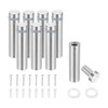 PATIKIL 1/2" x 2" Standoff Screws, 8 Pack Stainless Steel