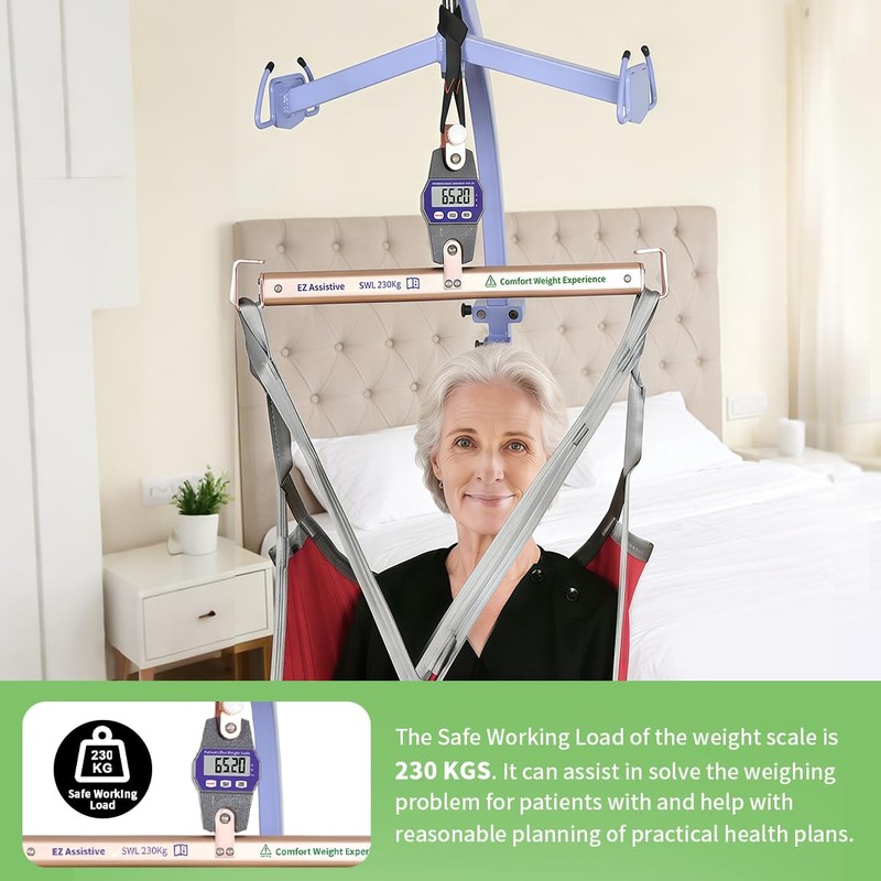 EZ Assistive Patient Weight Scale for Bedridden Patient,Universal Lift Scale