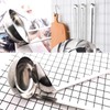 Markeny 4 Pieces Stainless Steel Soup Ladle Metal Handle Ladle