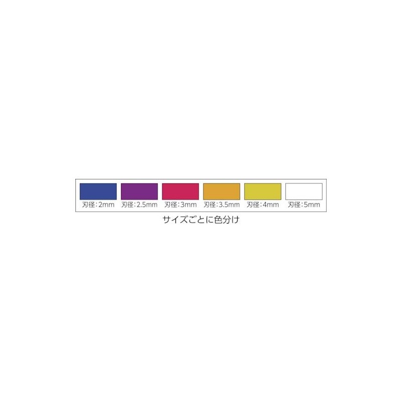 ANEX ACK3-030 Puncture Hole Cone, High Speed Steel, Color Specification,