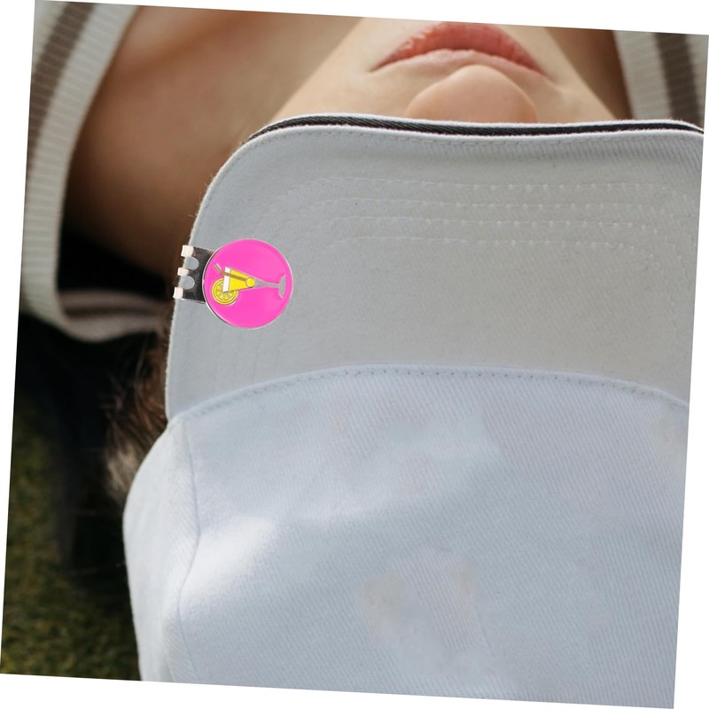 Mipcase Golf Hat Clip Marker Portable and Decorative Golf Accessory