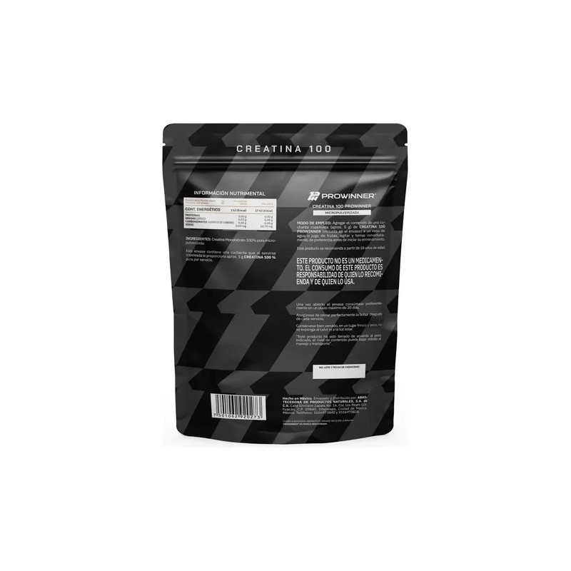 Pronat Prowinner Creatina 450g Sabor Natural 100 Pura