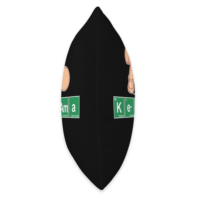 Periodic table Kendama Throw Pillow