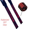 COREZONE Weightlifting Wrist Straps with Non-Slip Grip - 1 Pair