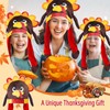 Thanksgiving Turkey Hat Movable Wings Turkey Head Costume Hat Thanksgiving