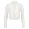 GRACE KARIN Ladies Elegant Cropped Boleros Cardigan Long Sleeves Open