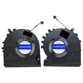 Lee_store Replacement New CPU GPU Cooling Fan for HP Pavilion 15-DK 15-DKXXX 15-DK0010NR 15-DK0018CA 0020NR 30NR 0041NR 42NR 0046NR 15-DK0068VM 15-DK0055WM TPN-C141 Series L57170-001 L56900-001 Fan