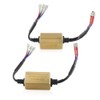 Xotic Tech 2pcs H15 LED Fog Light Bulbs Load Resistor