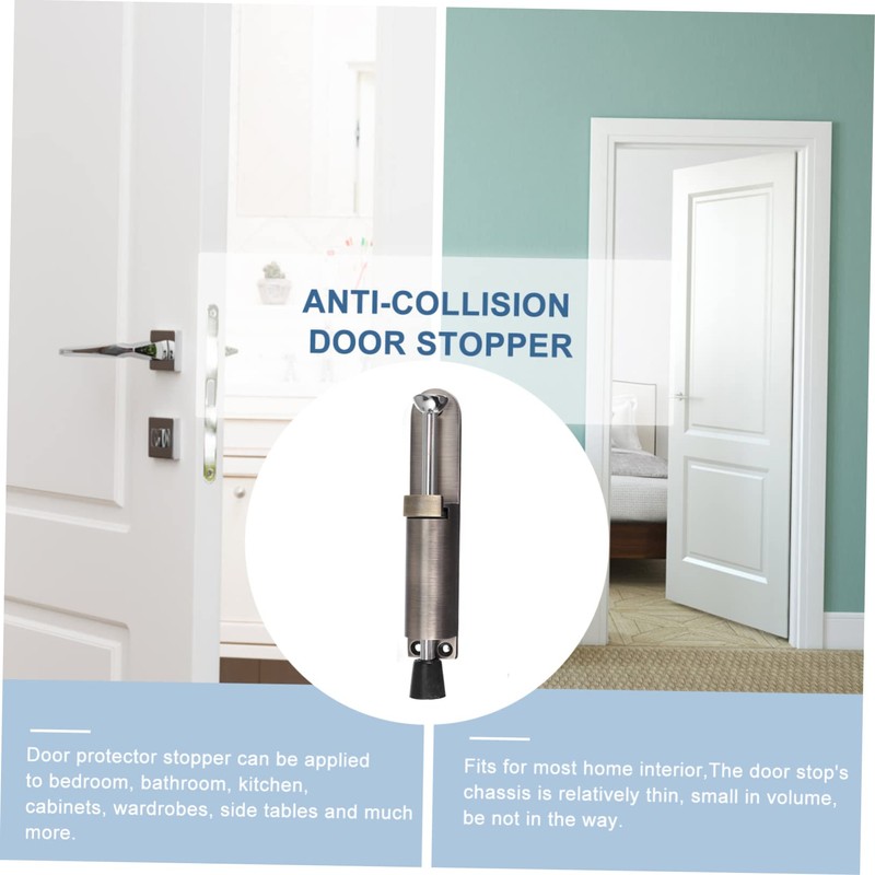 NUOBESTY Kickdown Door Stopper Zinc Alloy Heavy Duty Door Holder