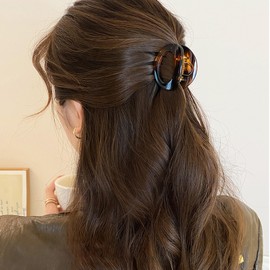 Kasune Hair Clip, Secure, Small, Strong, Stylish, Adult Clip, Black, Hair Clip, Hair Clip, Hair Clip, Hair Clip, Hair Accessory, Hair Clip, Hair Arrangement, Hair Barrette, Cute, 2.8 inches (7 cm
