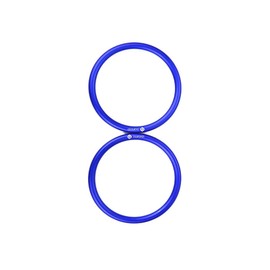 Topind 3" Large Size Aluminium Baby Sling Rings for Baby Carriers & Slings of 2 pcs (Blue)