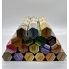 Tulasi Multi-Pack Mixed Variety Hex Incense Sticks - 18 pack, White, 36211