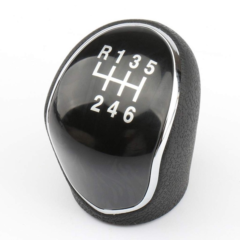 BIlinli 6 Speed Manual Stick Gear Shift Knob Lever Head