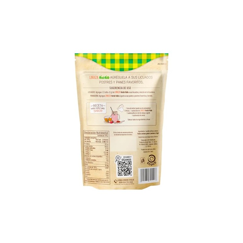 Verde Valle Linaza - 320 g