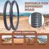 2 Pcs, 26x2.10 Bike Tires, Durable Folding 26 Inch 54-559