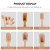 Healvian Washing Jar Spoons 5 Pcs Mini Wooden Scoop Small