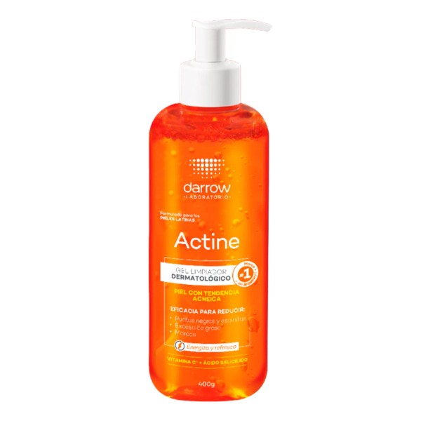 Gel Limpiador Dermatológico Darrow Actine Vitamina C 400g Momento de