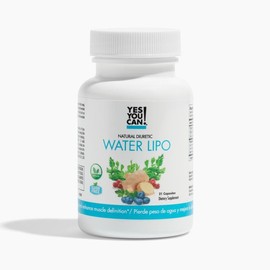 Yes You Can! Natural Water Lipo Diuretic Cleanse with Electrolytes and Vitamins - Gluten-Free Supplement (21 Capsules)