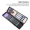 3PCS Metal Tip Darts Set for Dartboard Iron Aluminum Professional