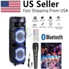 6000W Portable Bluetooth Speaker Party Subwoofer Heavy Bass Sound System